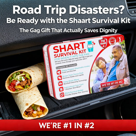 💩 Original Shart Survival Kit – When Disaster Strikes, Be Ready