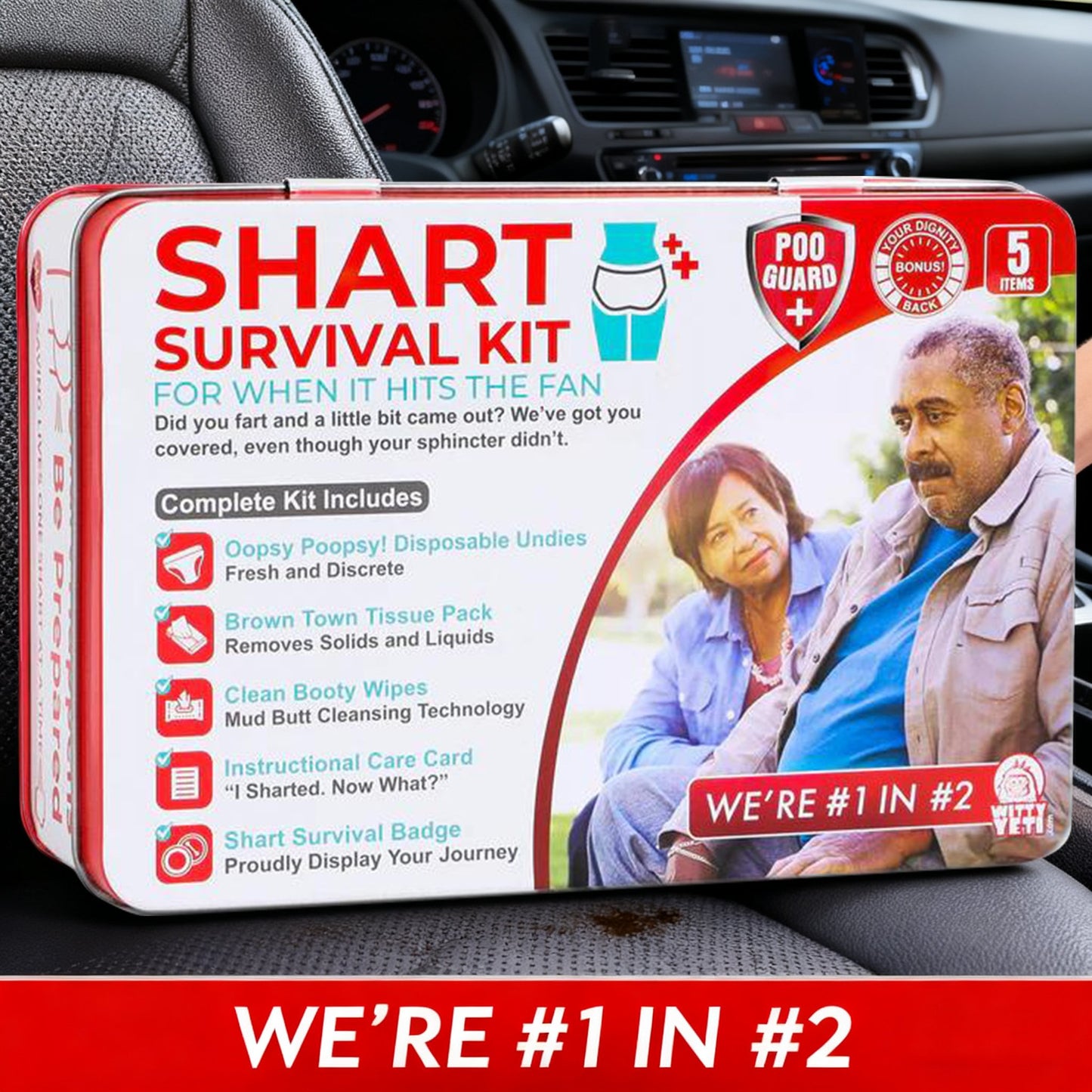 💩 Original Shart Survival Kit – When Disaster Strikes, Be Ready